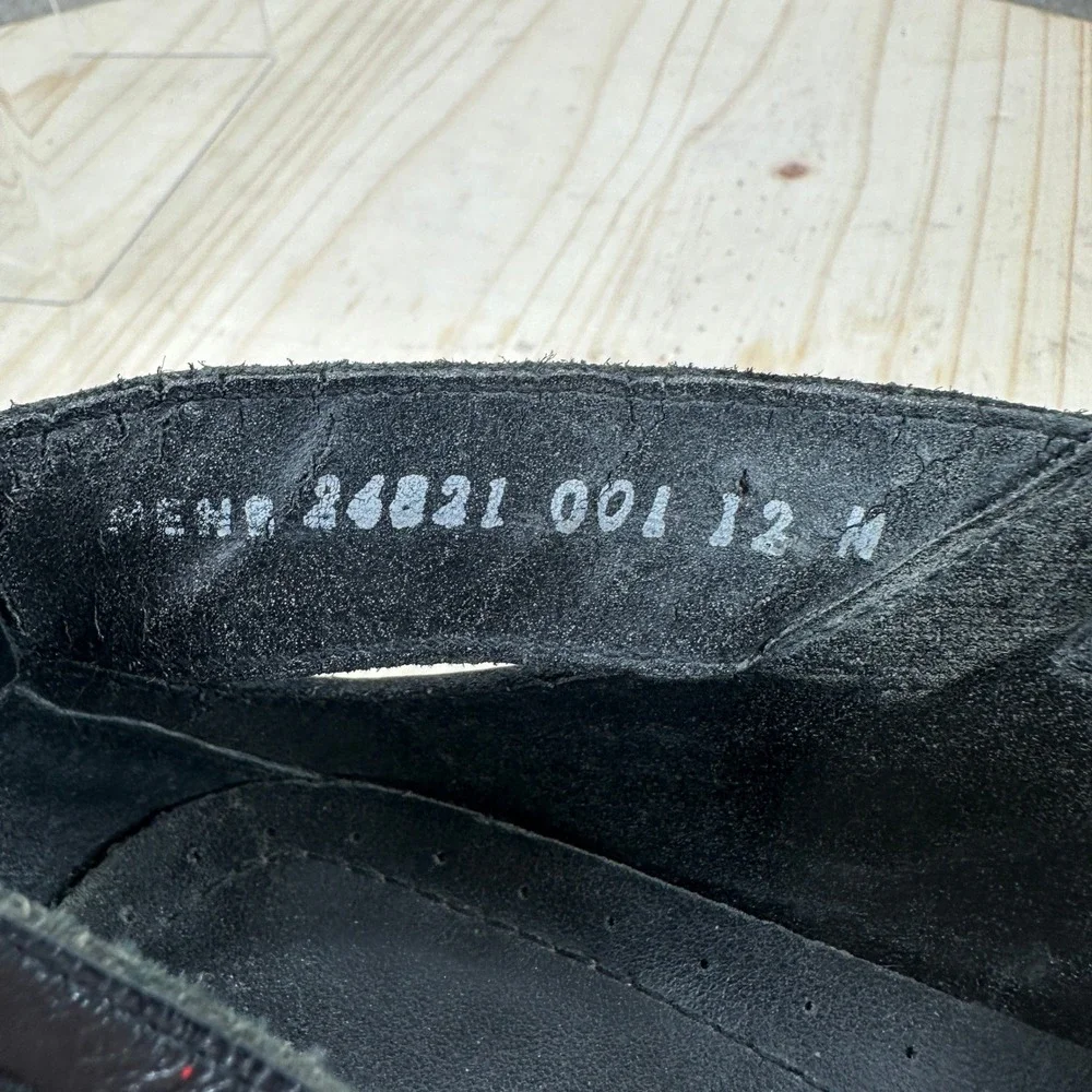 Stacy Adams Fisherman Sandals Mens 12 Black Leather Buckle Strap